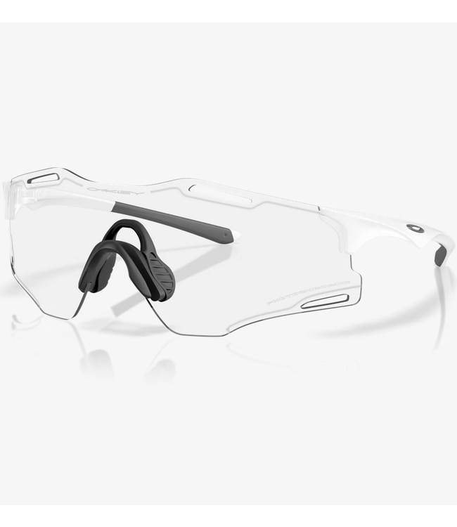 Oakley, Cybr Zero- Clear to Black Iridium Photochromic Lenses/Matte White Frame