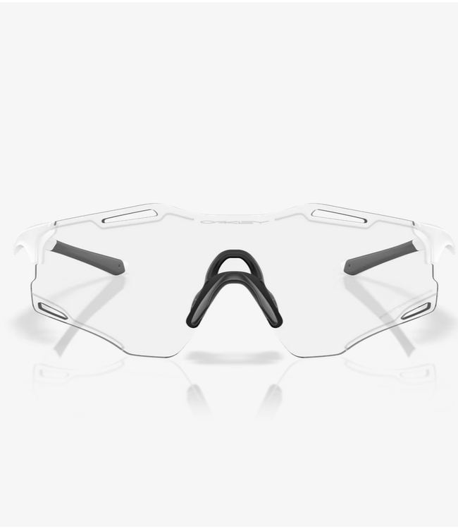 Oakley, Cybr Zero- Clear to Black Iridium Photochromic Lenses/Matte White Frame