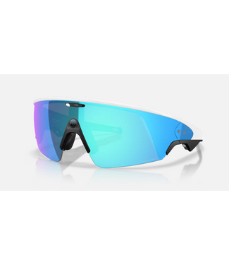 Oakley Meta Vanguard, White, W/ Prizm Sapphire