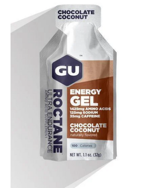 GU Energy Labs GU, Roctane Energy Gel - Chocolate Coconut Caffeine  - Single