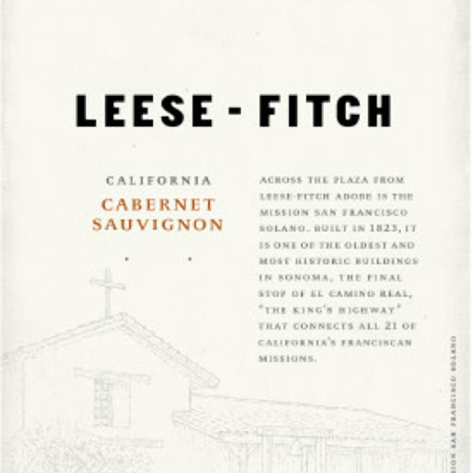 Leese-Fitch Cabernet Sauvignon (2020) 750ml