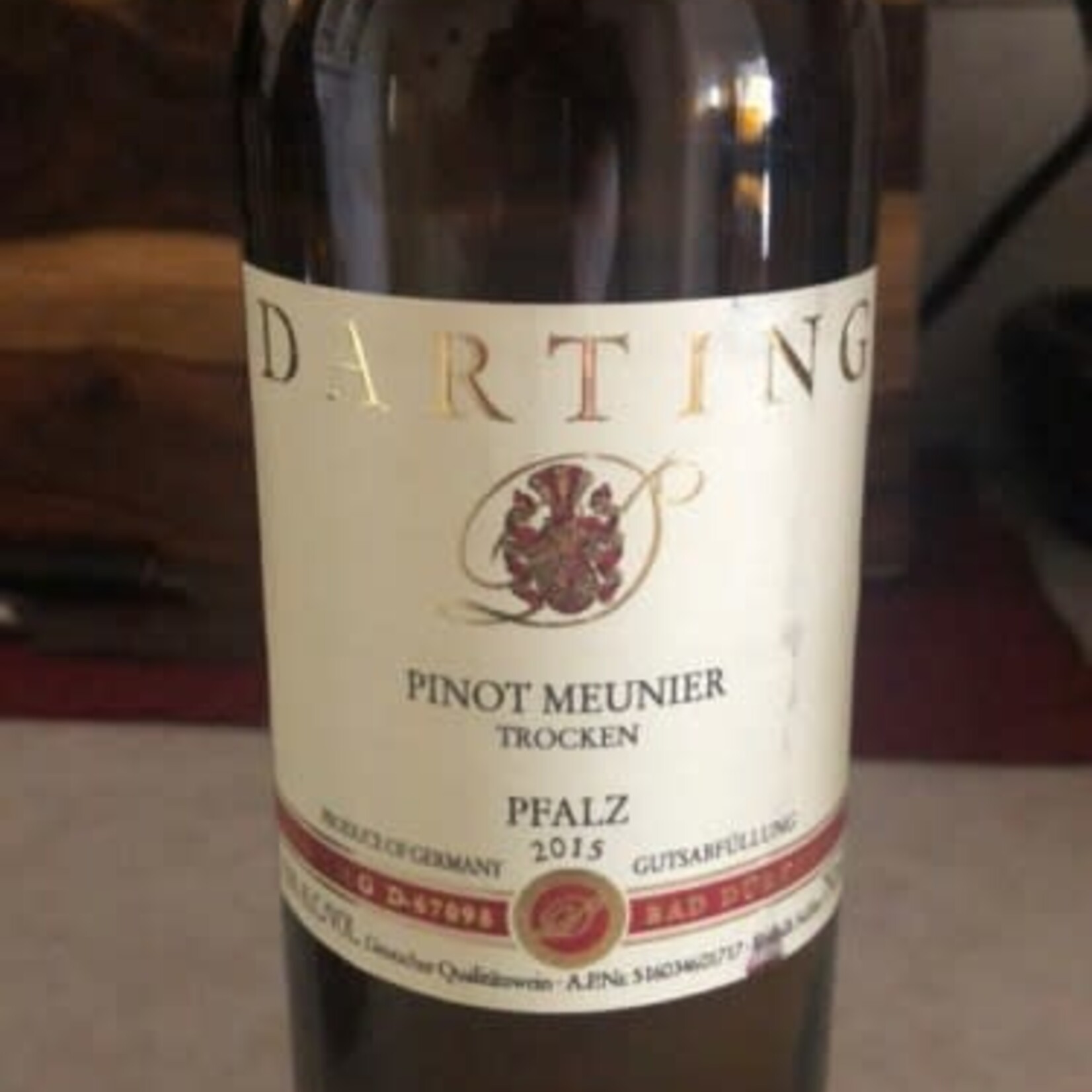 Darting, Pinot Meunier Trocken (2021) 750mL