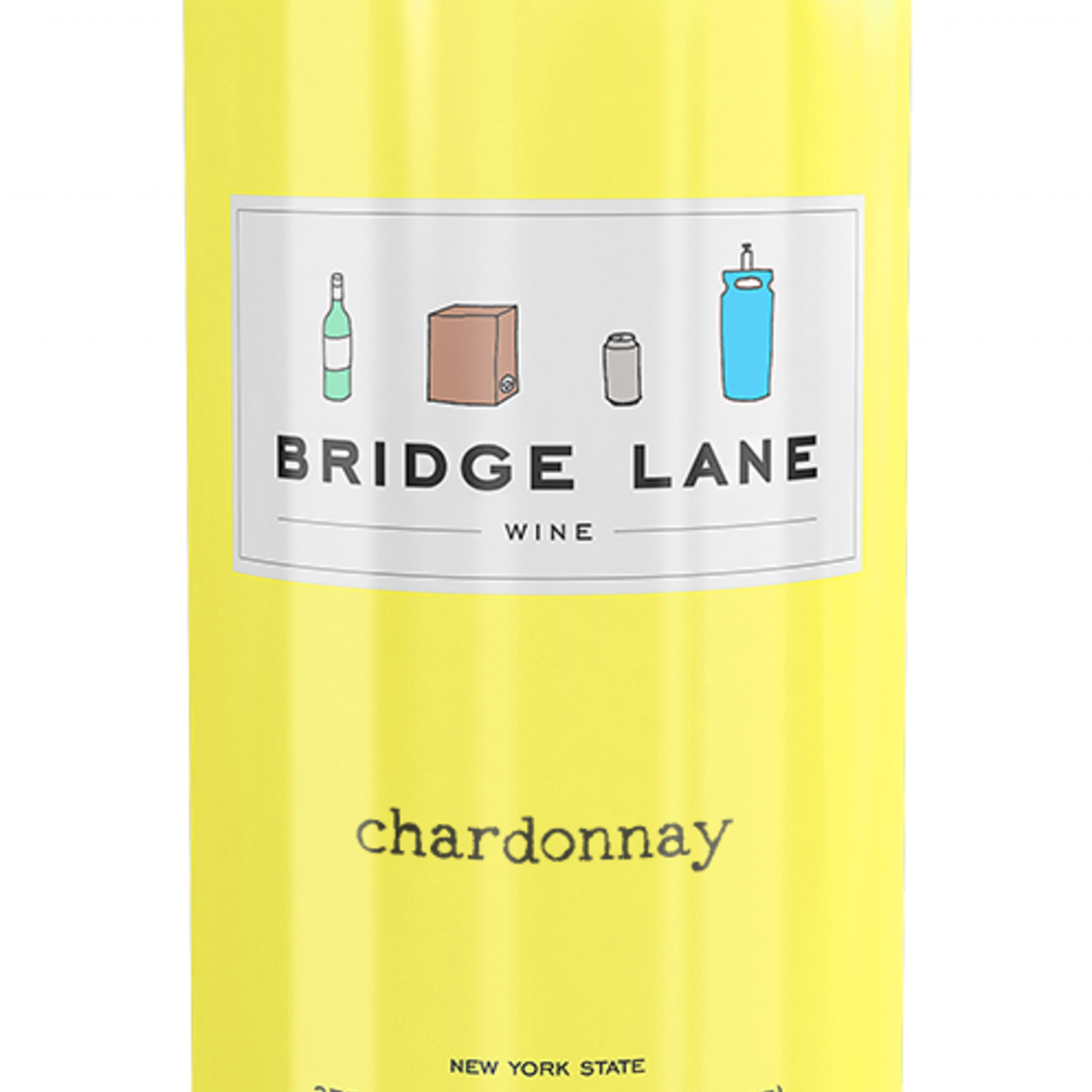 Bridge Lane, Chardonnay New York (NV) 12oz CN