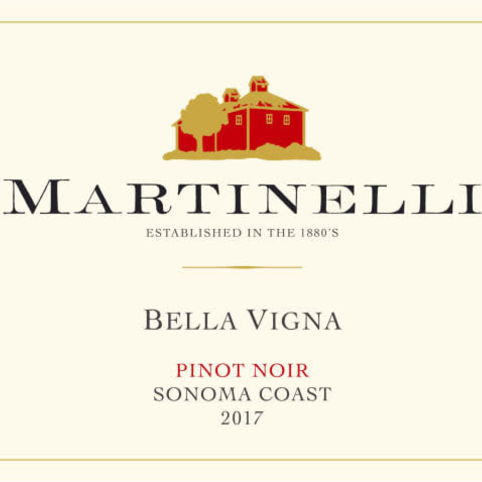 Martinelli Winery, Sonoma Coast Pinot Noir Bella Vigna (2021) 750ml