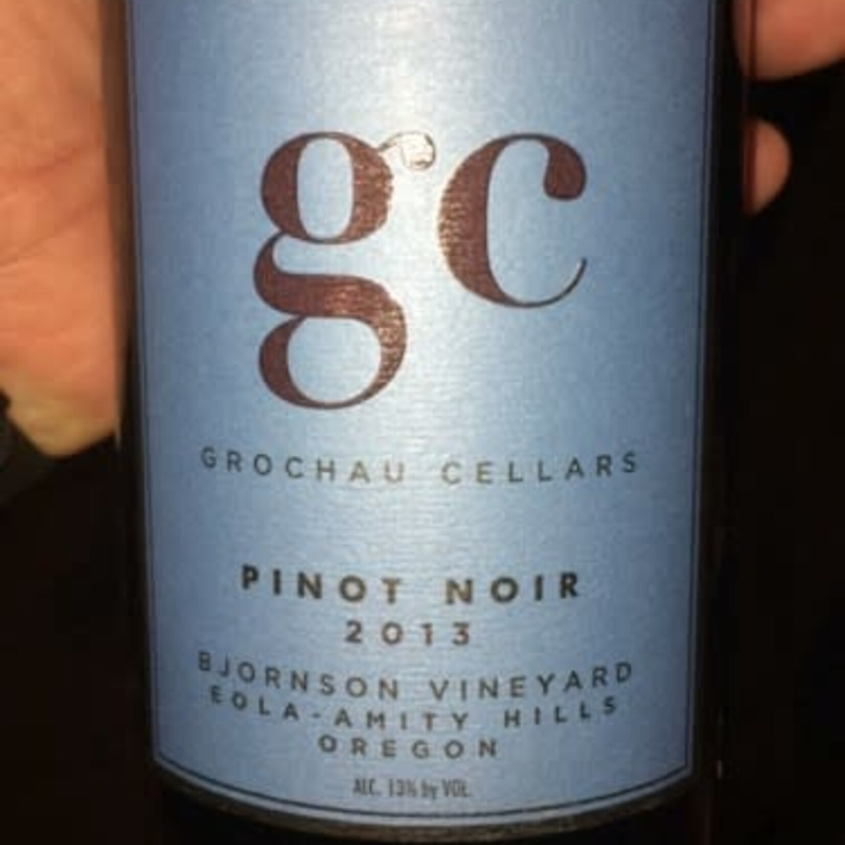 Grochau Cellars, Pinot Noir Bjornson Vineyard Eola-Amity Hills (2021) 750ML