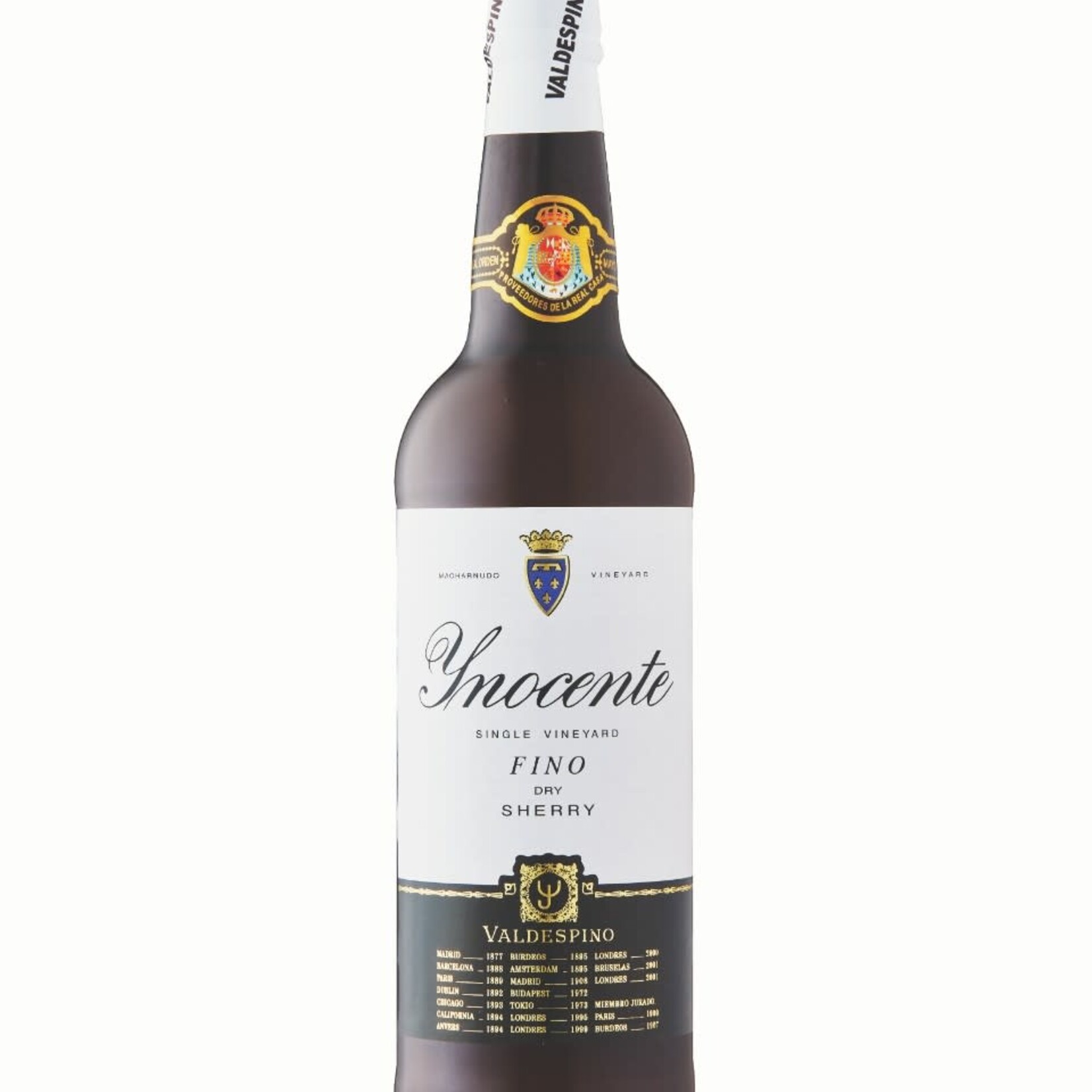 Bodegas Valdespino, Fino Dry Sherry Ynocente Single Vineyard Jerez-Xérès-Sherry (NV) 750ml