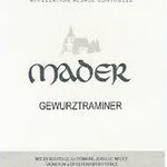 Jean-Luc Mader, Gewürztraminer Alsace (2020) 750ml