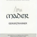Jean-Luc Mader, Gewürztraminer Alsace (2021) 750ml