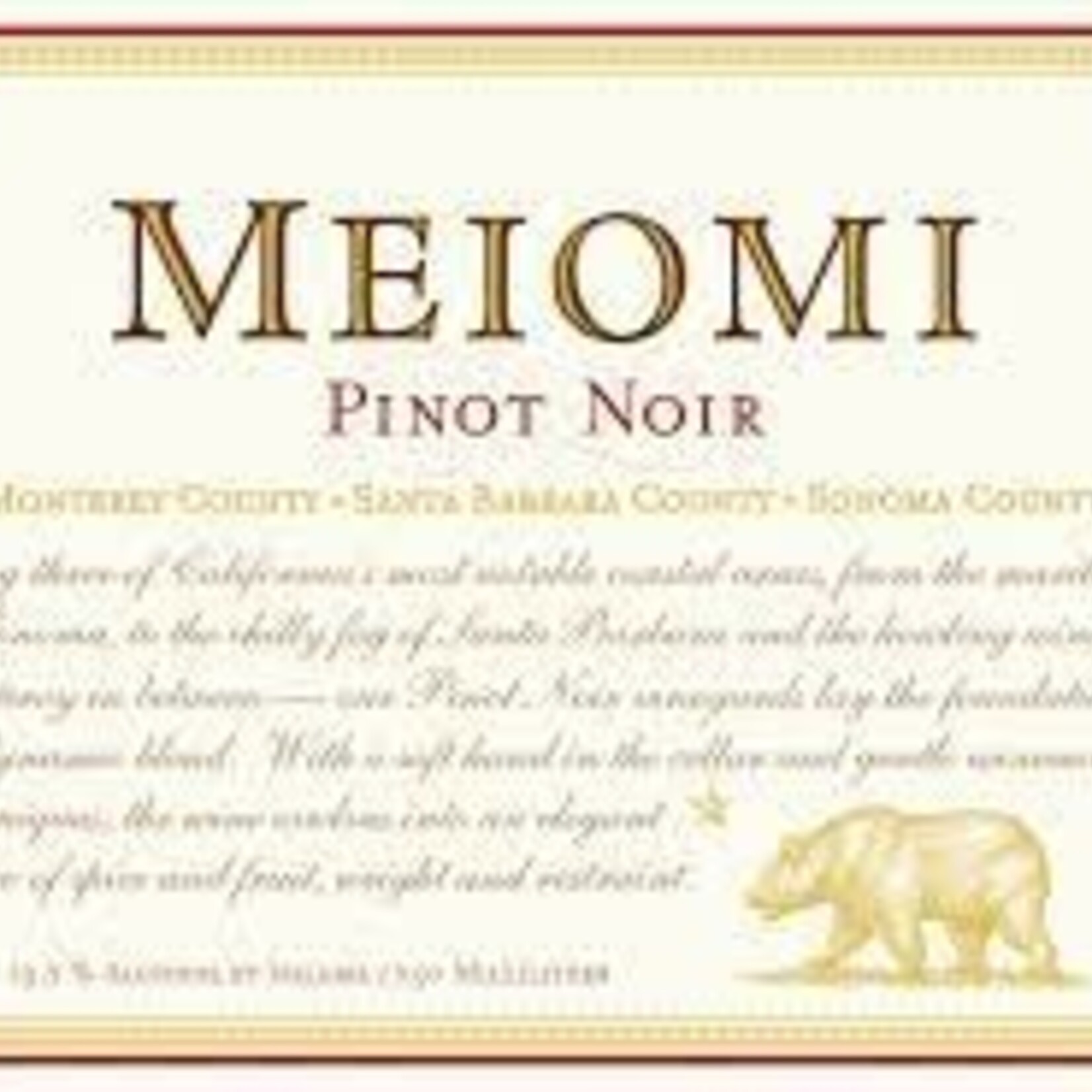 Meiomi Pinot Noir (2022) 750ml