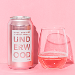 Underwood, Sparkling Rose Bubbles Can 12oz