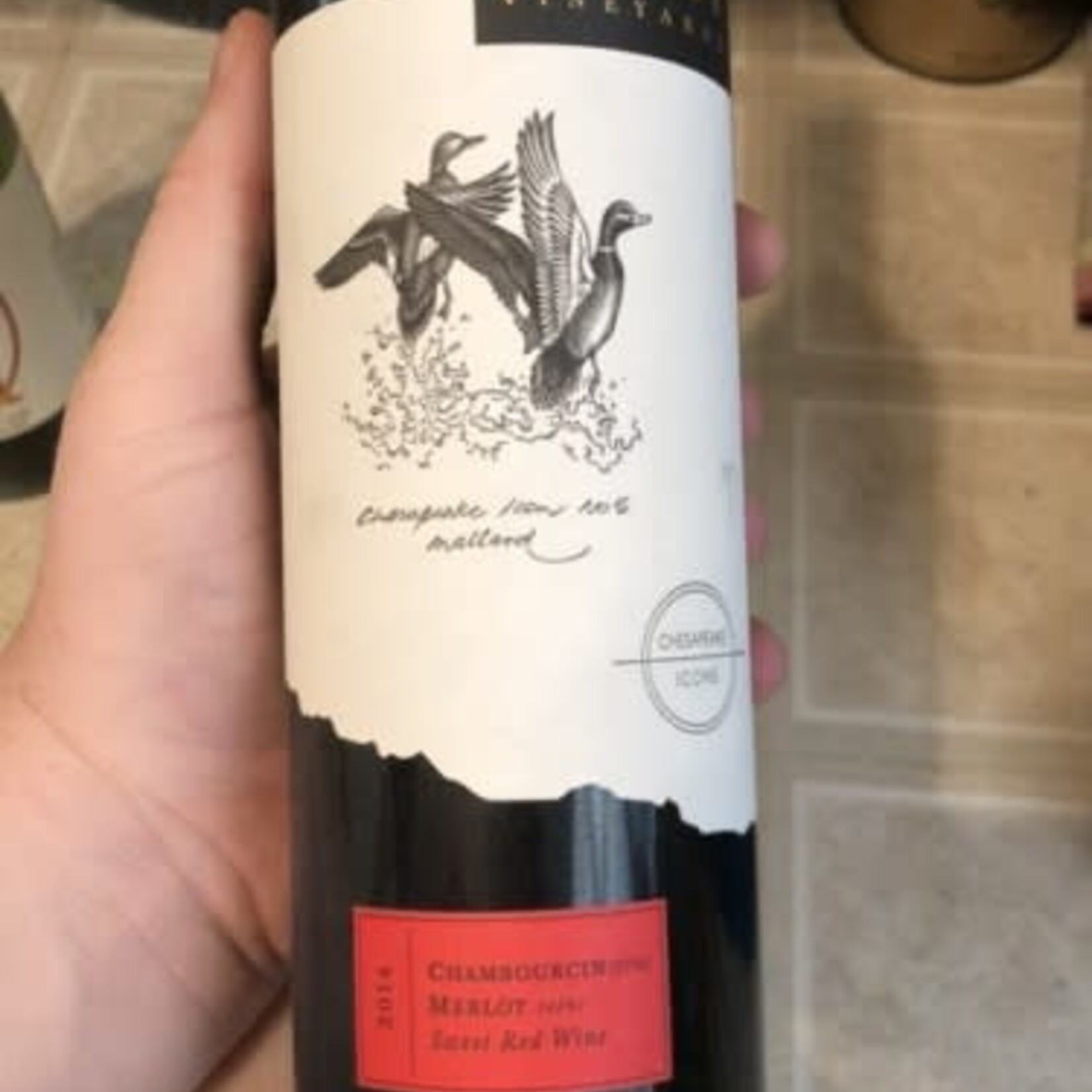 Boordy Vineyards, Chambourcin-Merlot (2023) 750mL