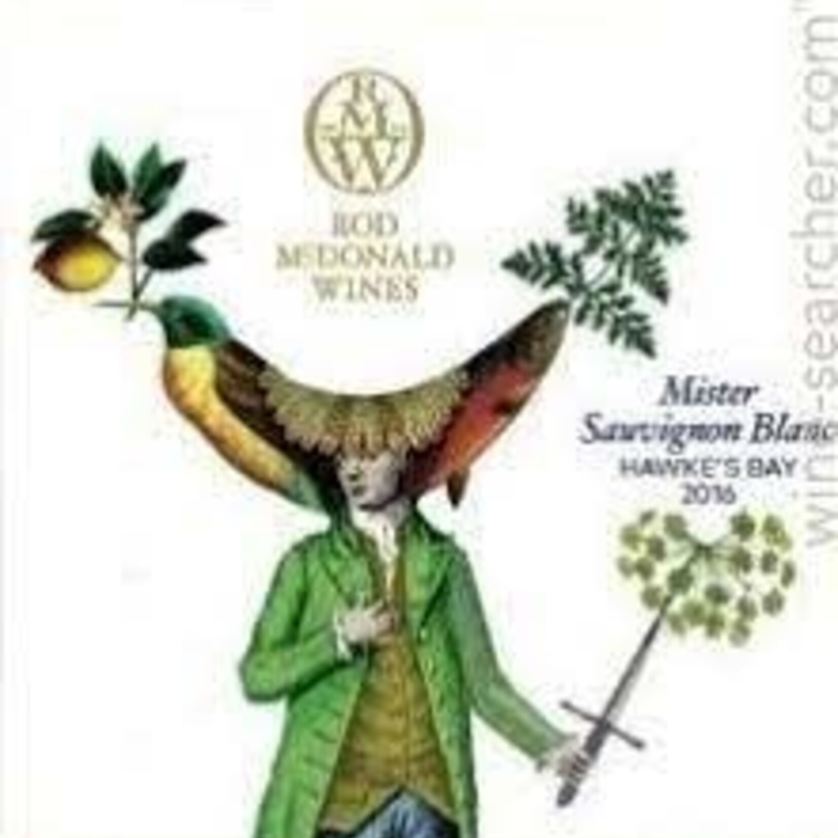 Bod McDonald Wines, Sauvignon Blanc Mister Te Awanga Estate (2022) 750ML