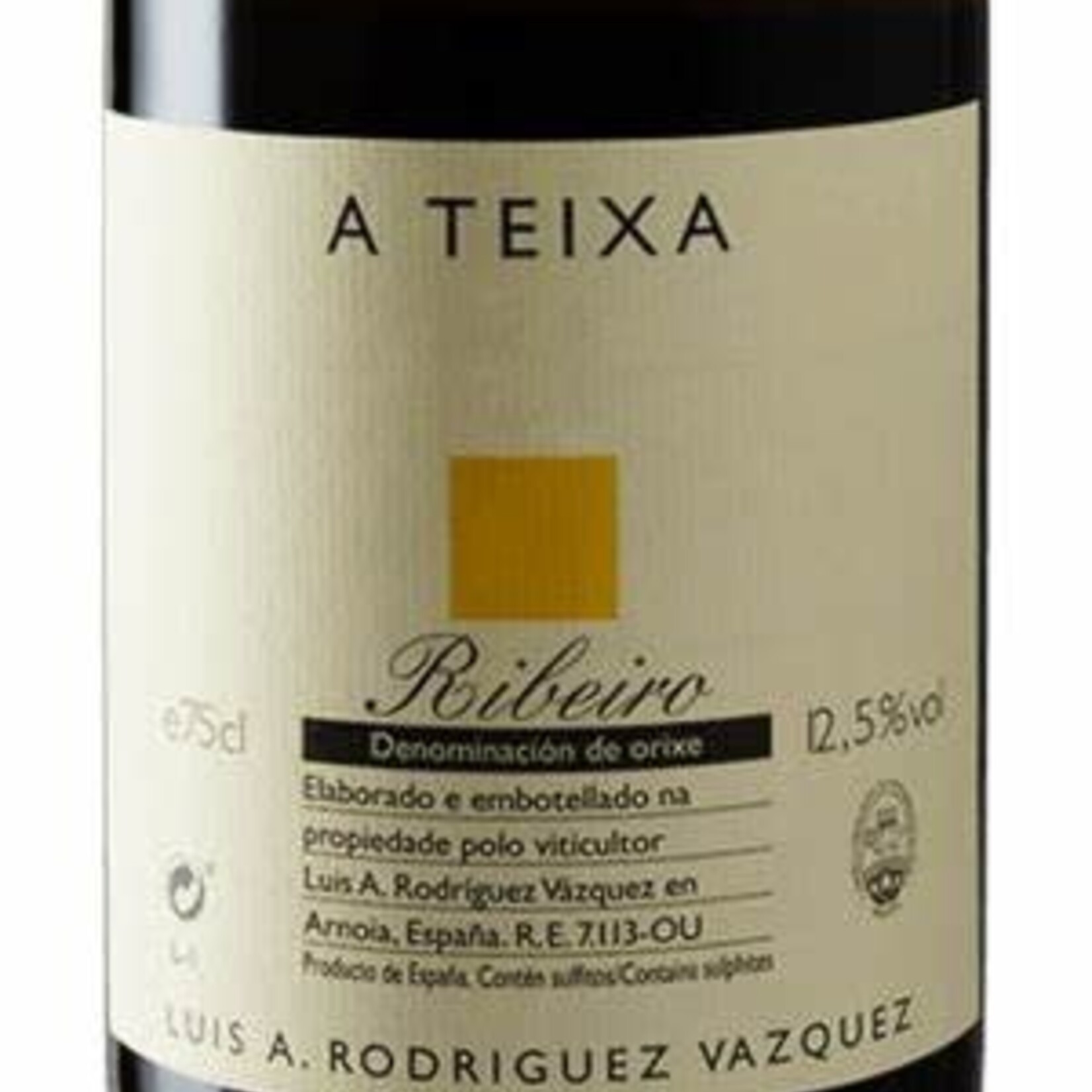 Luis A. Rodriguez Vazquez, Ribeiro A Teixa (2019) 750mL