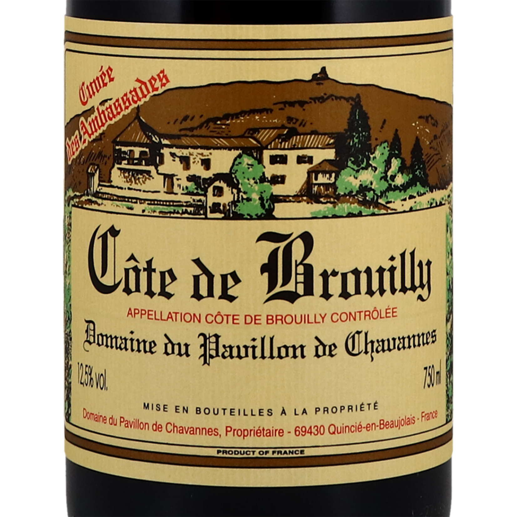 Domaine du Pavillon de Chavannes, Côte de Brouilly Cuvée de Ambassades (2022) 750ml