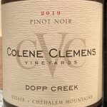 Colene Clemens Vineyards, Pinot Noir Dopp Creek Estate Chehalem Mountains (2021) 750mL