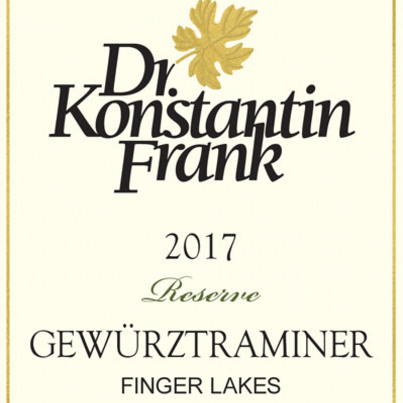 Dr Konstantin Frank, Gewürztraminer Finger Lakes (2022) 750ML