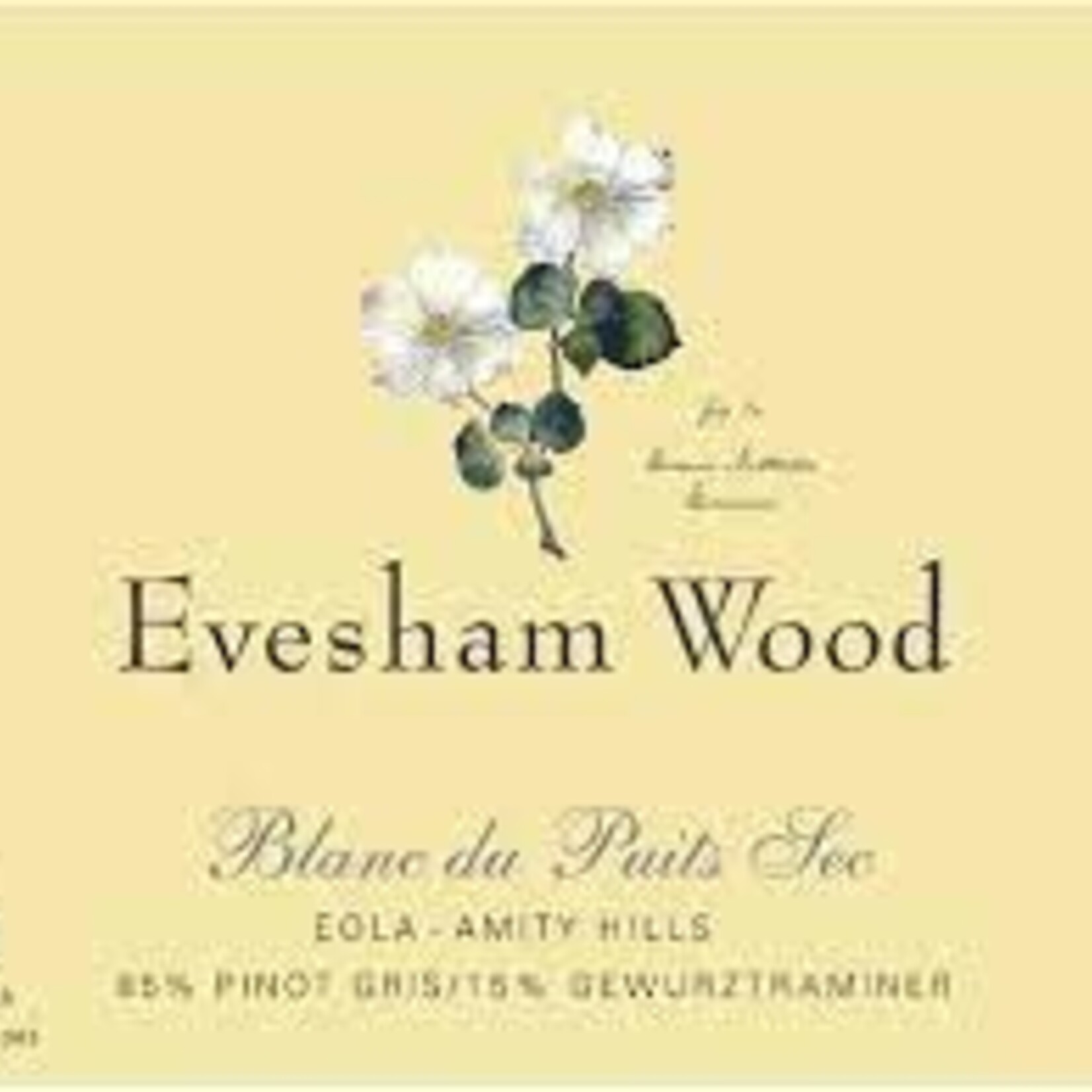 Evesham Wood, Blanc du Puits Sec Eola-Amity Hills (2023) 750ML