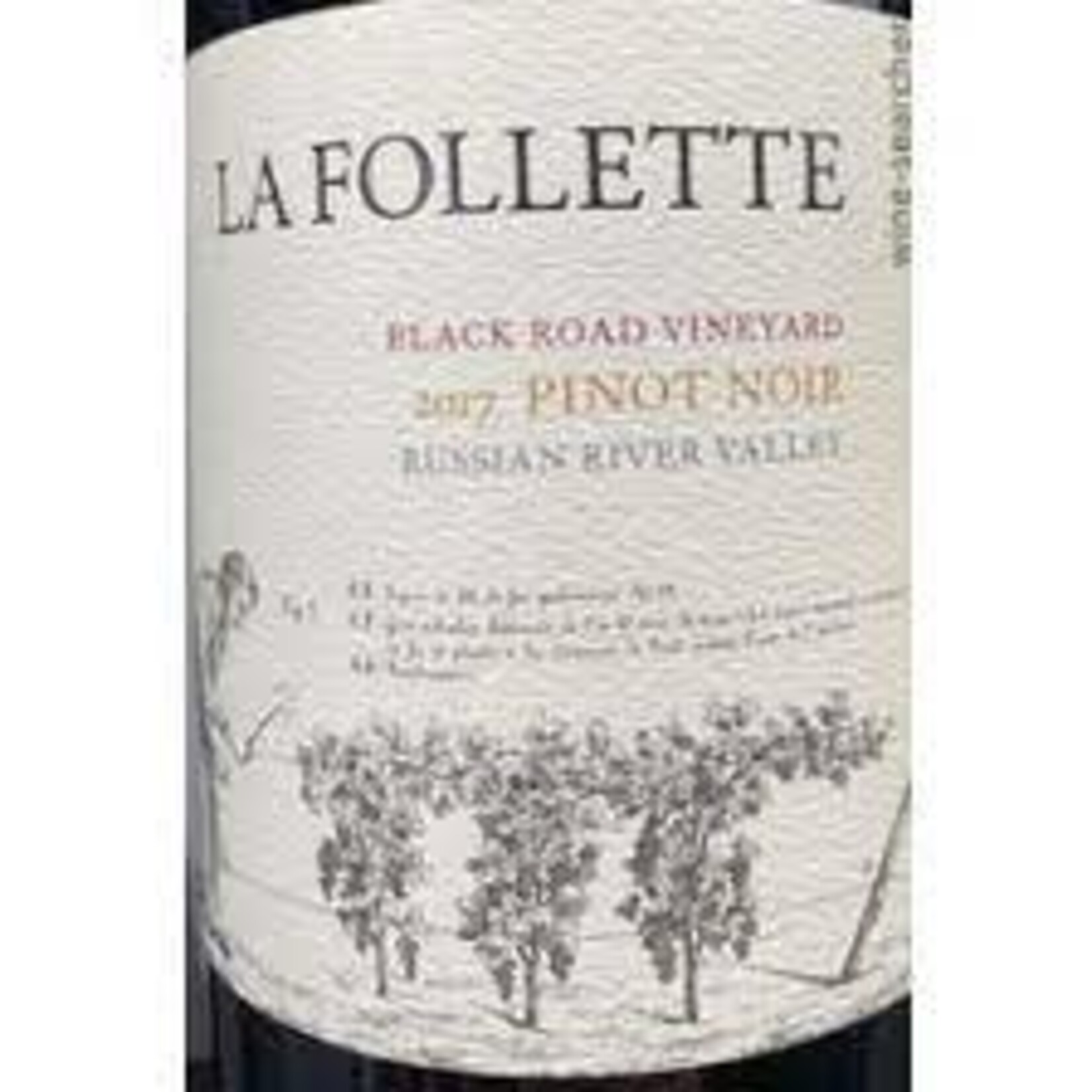 La Follette, Pinot Noir Sangiacomo Roberts Road Vineyard Sonoma Coast (2018) 750mL