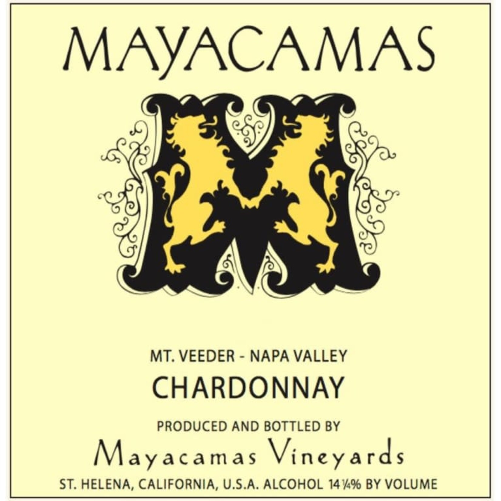 Mayacamas, Chardonnay Mt. Veeder (2021) 750ml