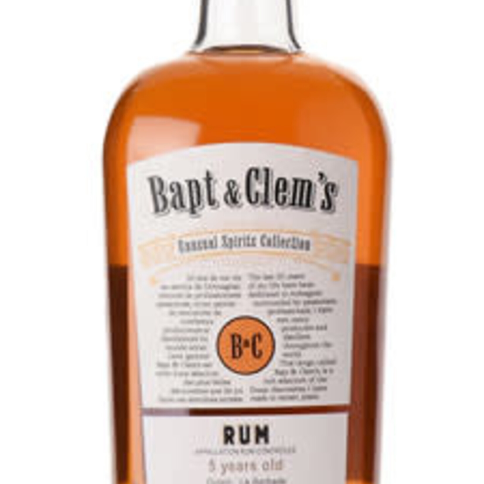 Bapt & Clem's 5 Year  Agricole Rum 750ml