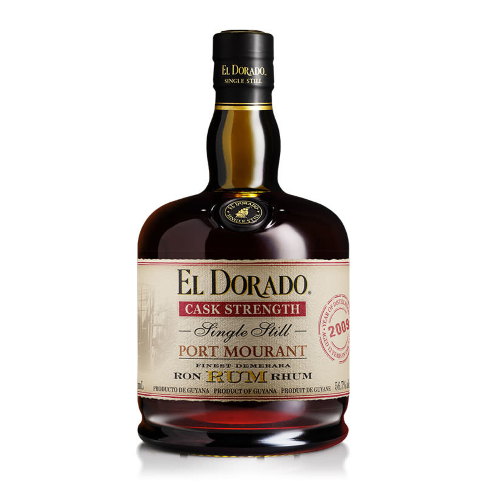El Dorado Port Mourant Single Still Rum 750ml