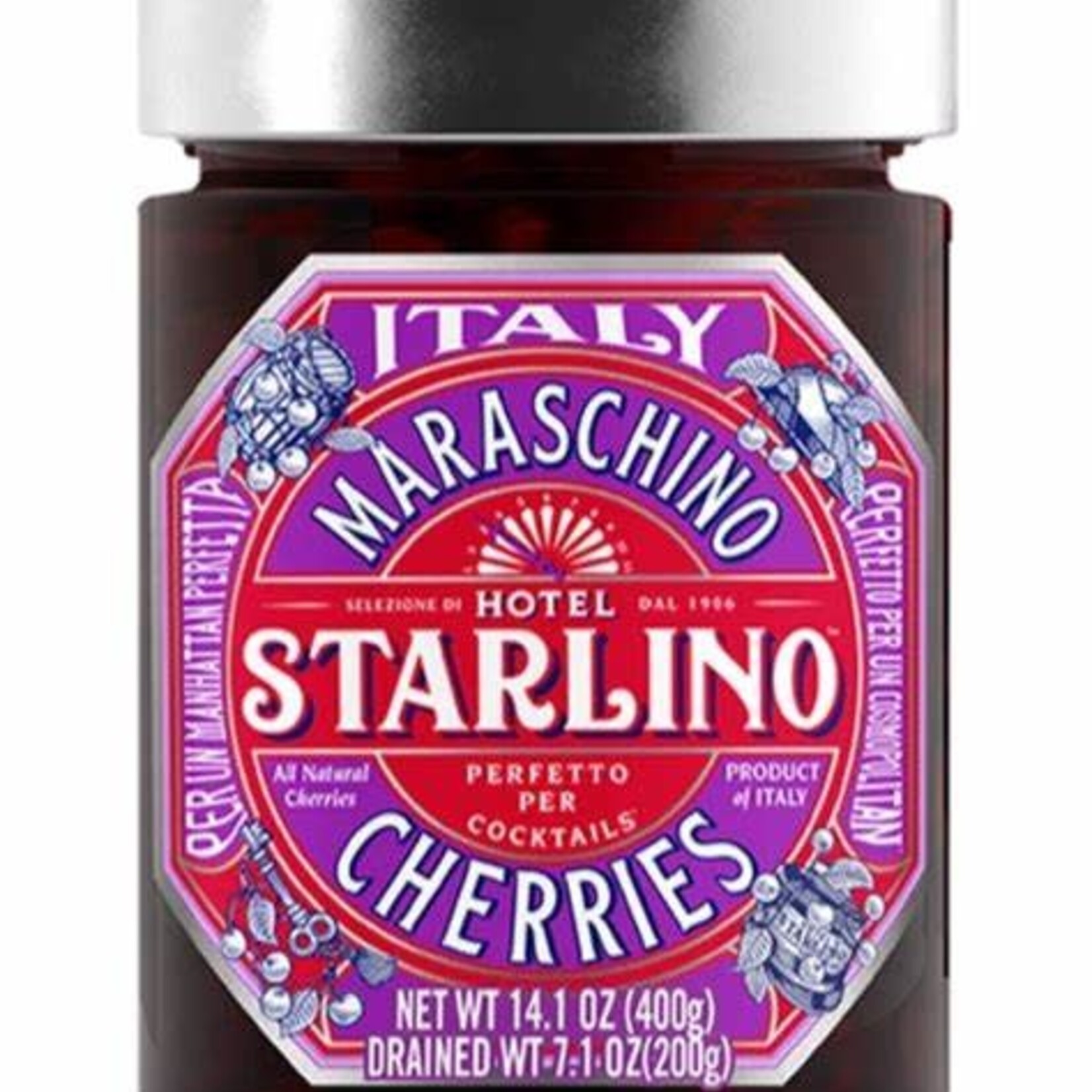 Hotel Starlino Maraschino Cherries 14.1 oz