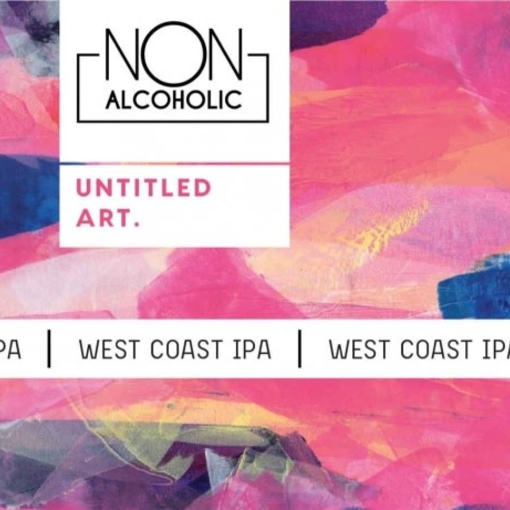 Untitled Art Non-Alcoholic West Coast IPA 6pk CN