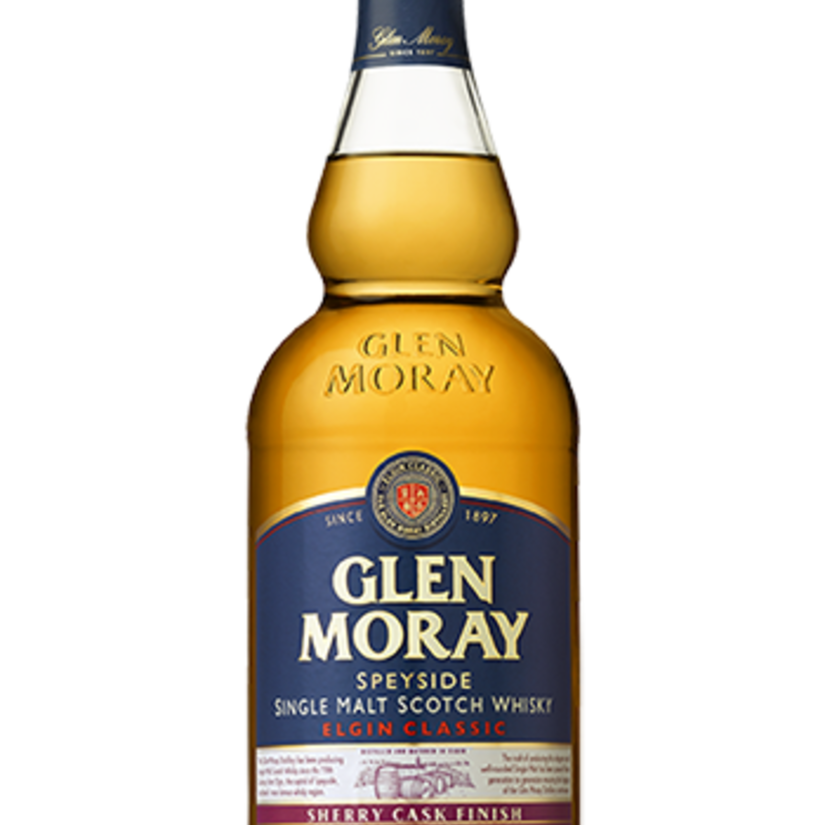 Glen Moray Speyside Sherry Cask Finish Single Malt Scotch 750mL