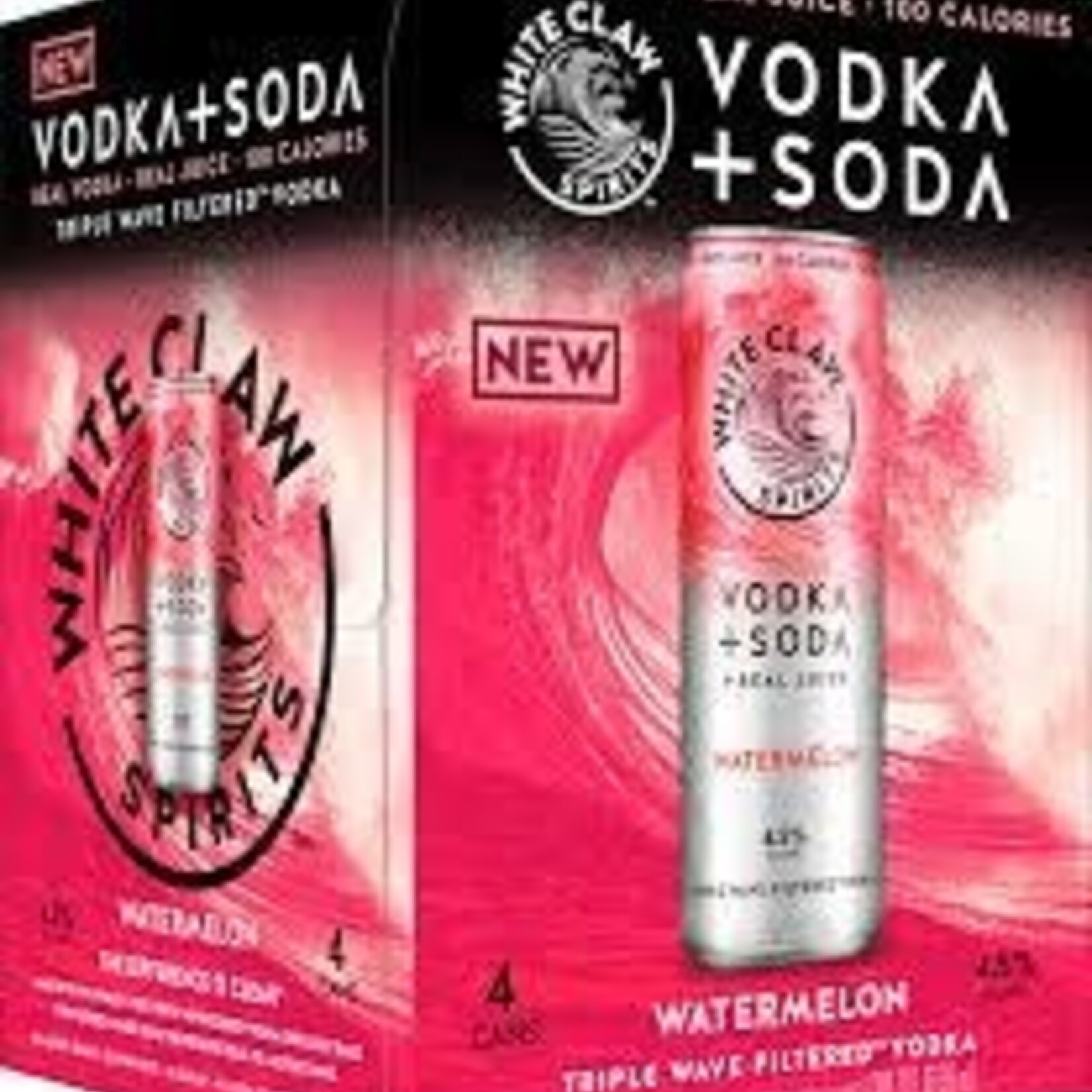 White Claw White Claw Watermelon Vodka Soda 4pk CN