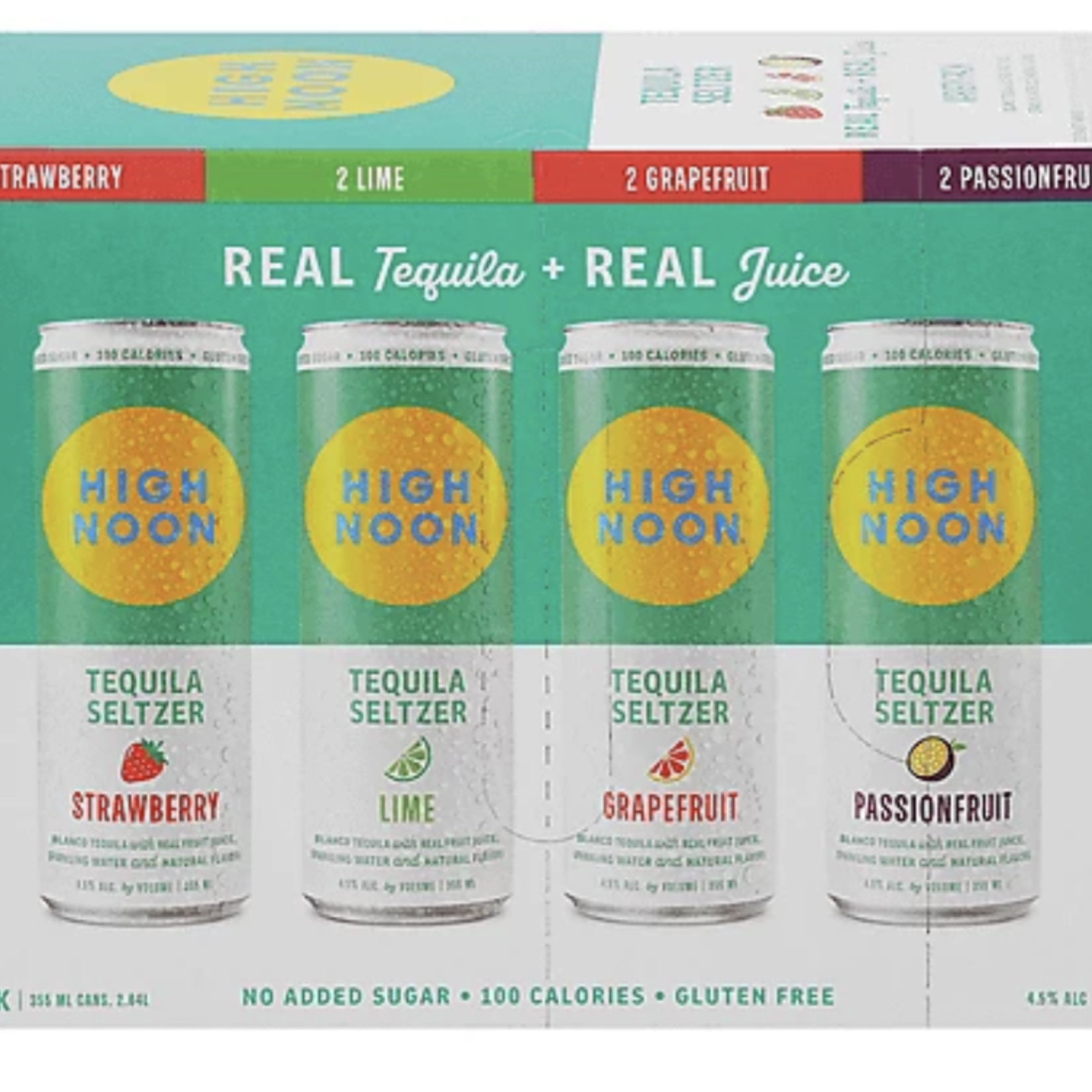 High Noon High Noon Tequila Seltzer Variety 8pk CN