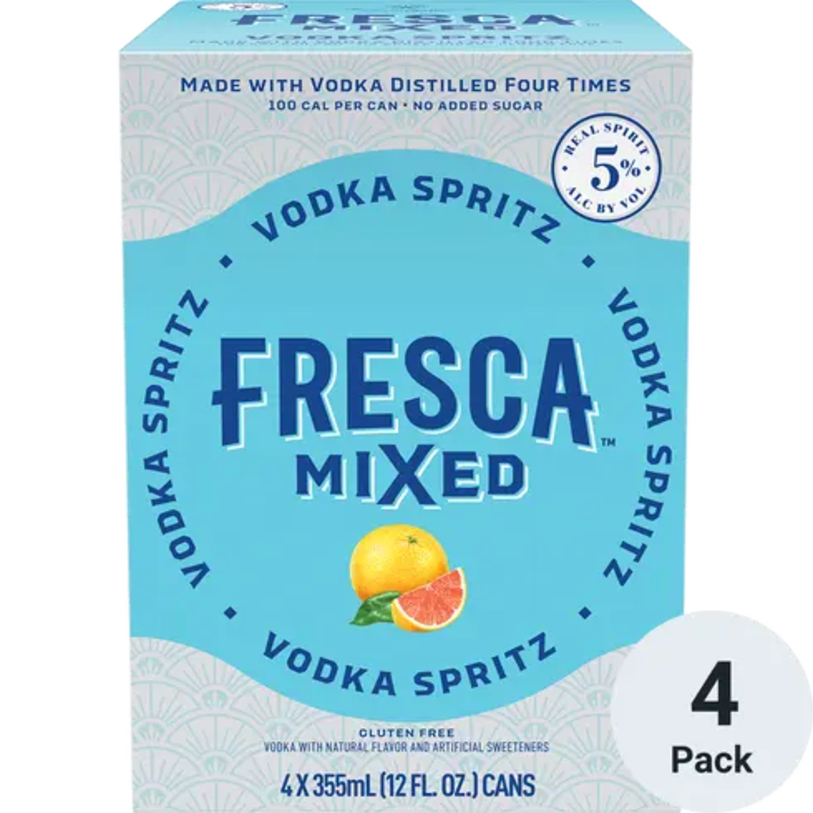 Fresca Mixed Vodka Spritz 4pk