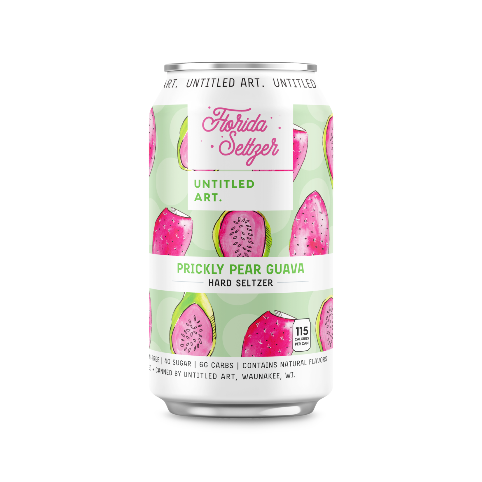 Untitled Art Florida Seltzer Guava Prickly Pear 6pk