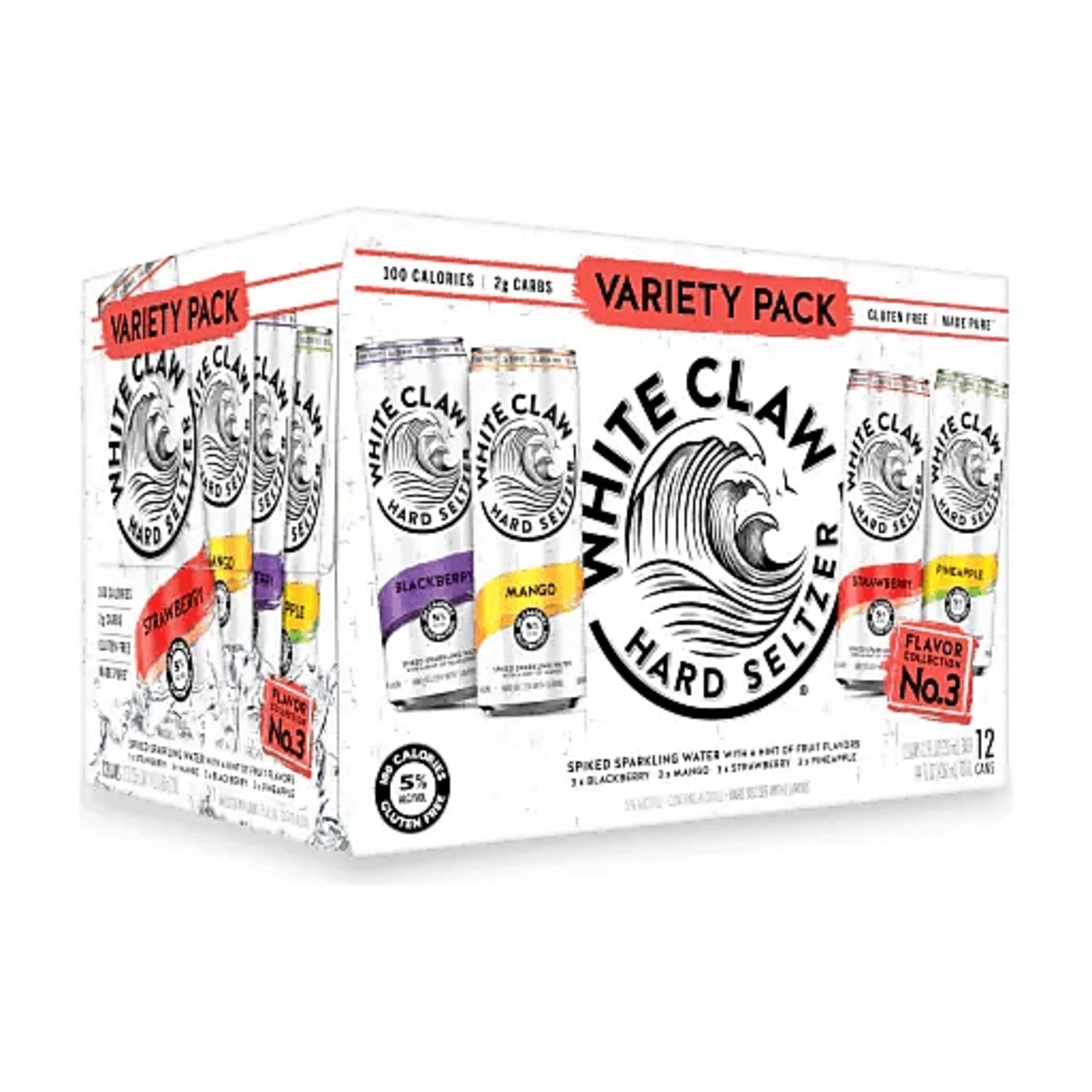 White Claw White Claw No. 3 Variety 12pk