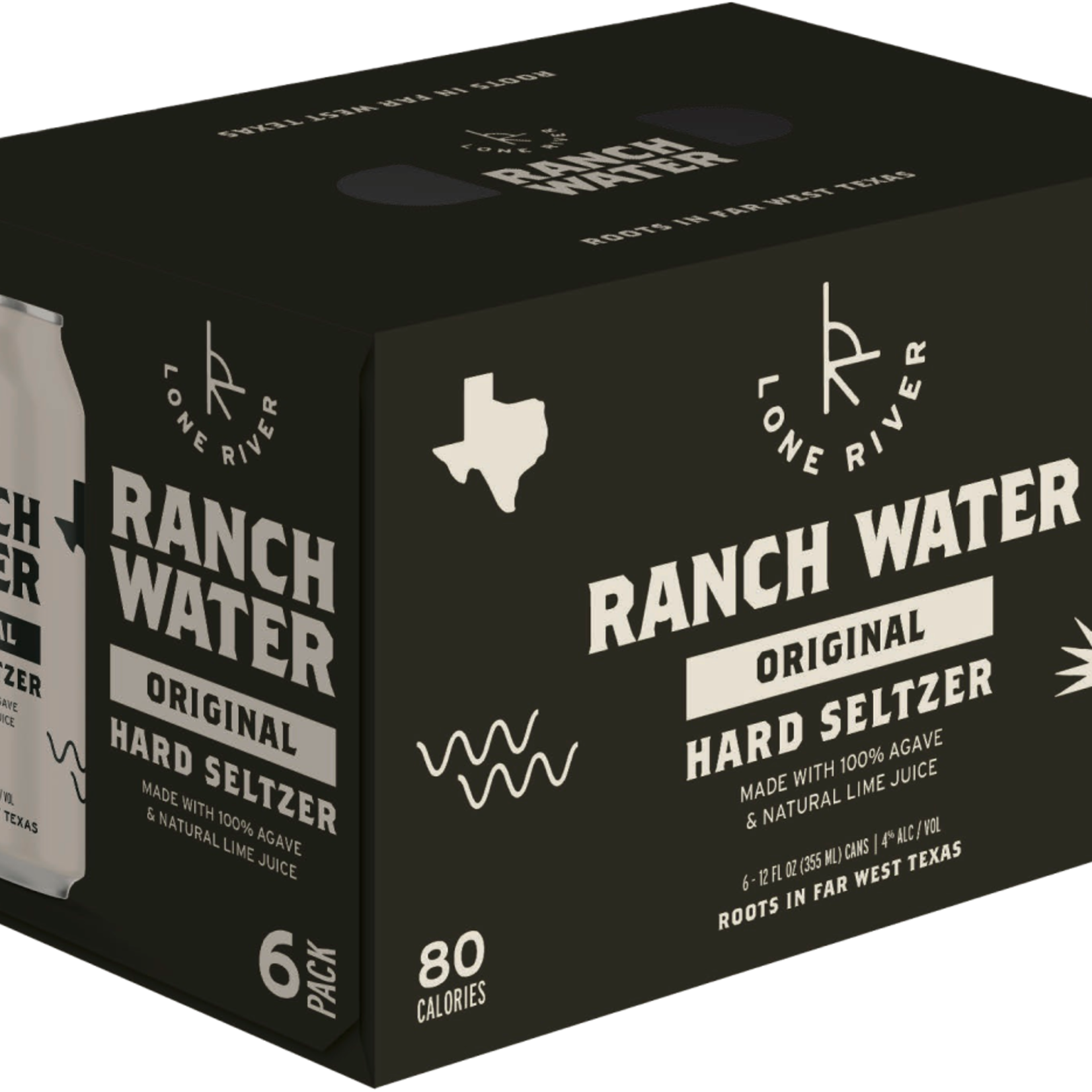 Lone River Ranch Water Original Seltzer 6pk cn