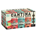 Cantina Tequila Soda Variety 8pk CN