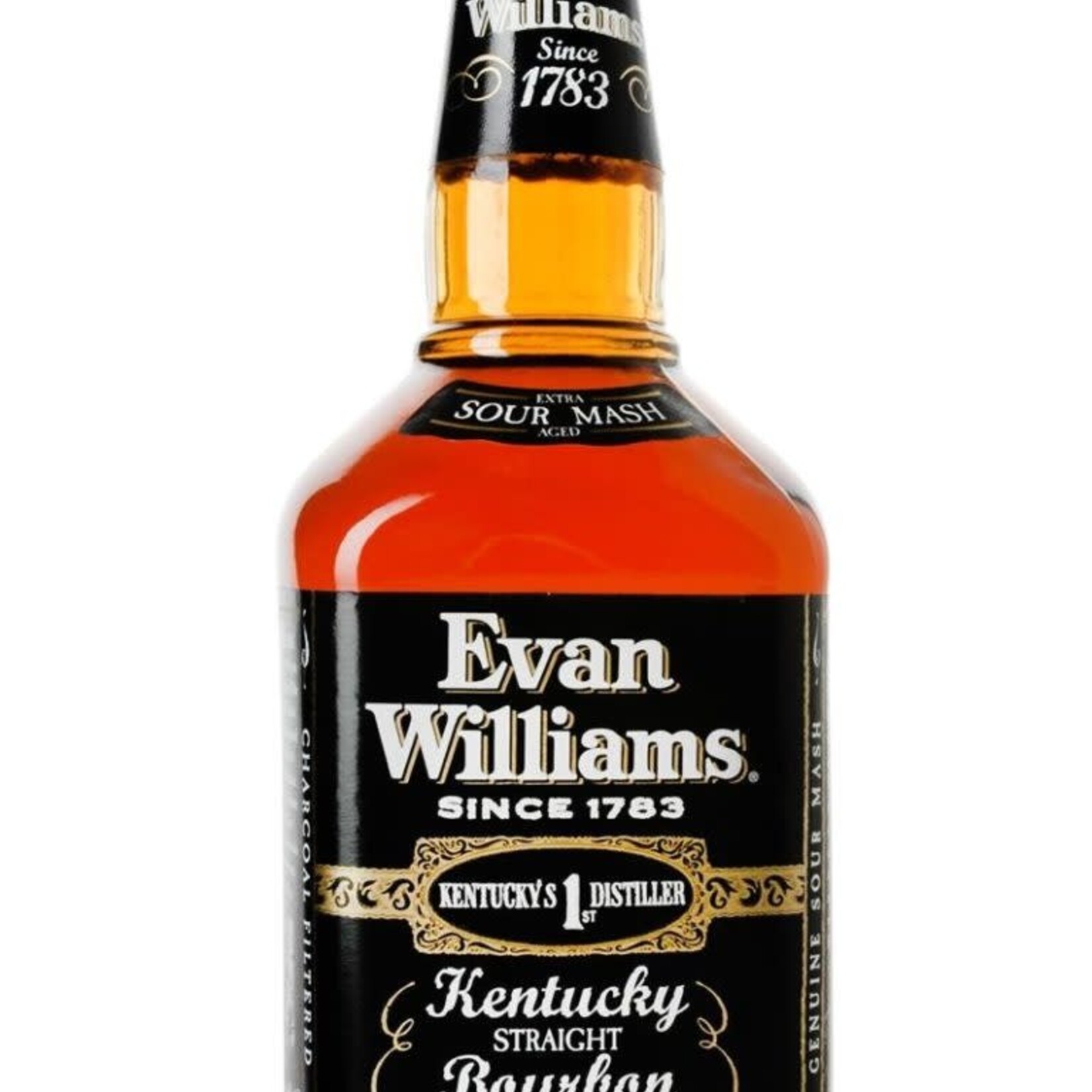 Evan Williams Straight Bourbon Whiskey 750ml