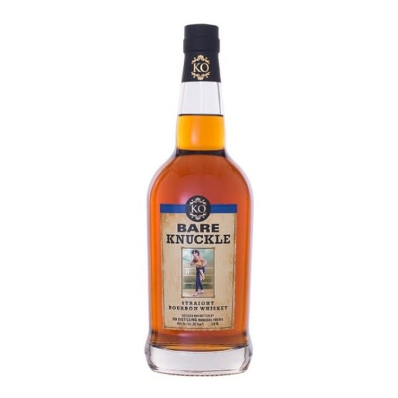 KO Bare Knuckle Straight Bourbon Whiskey 750mL