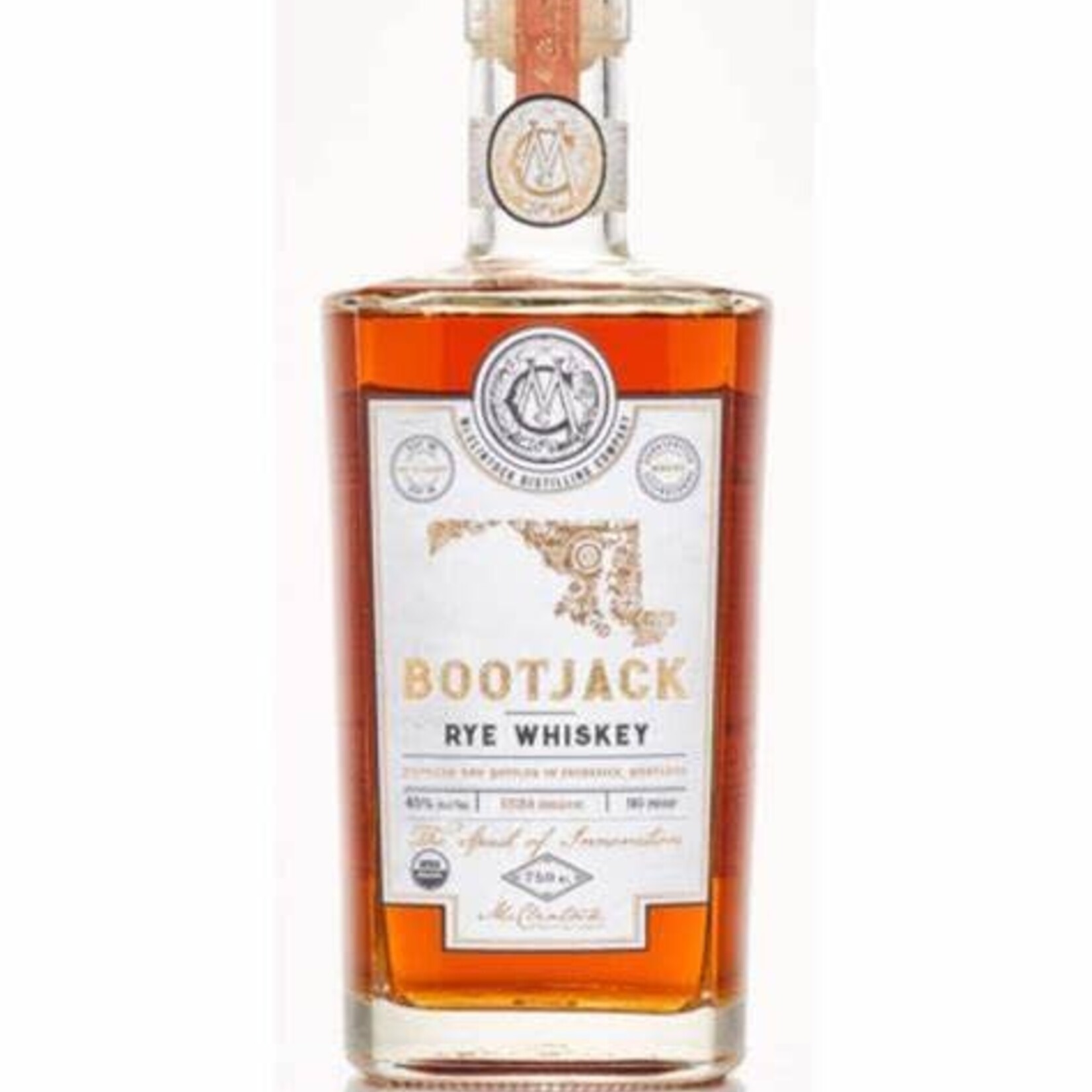 McClintock Bootjack Rye Whiskey 750mL