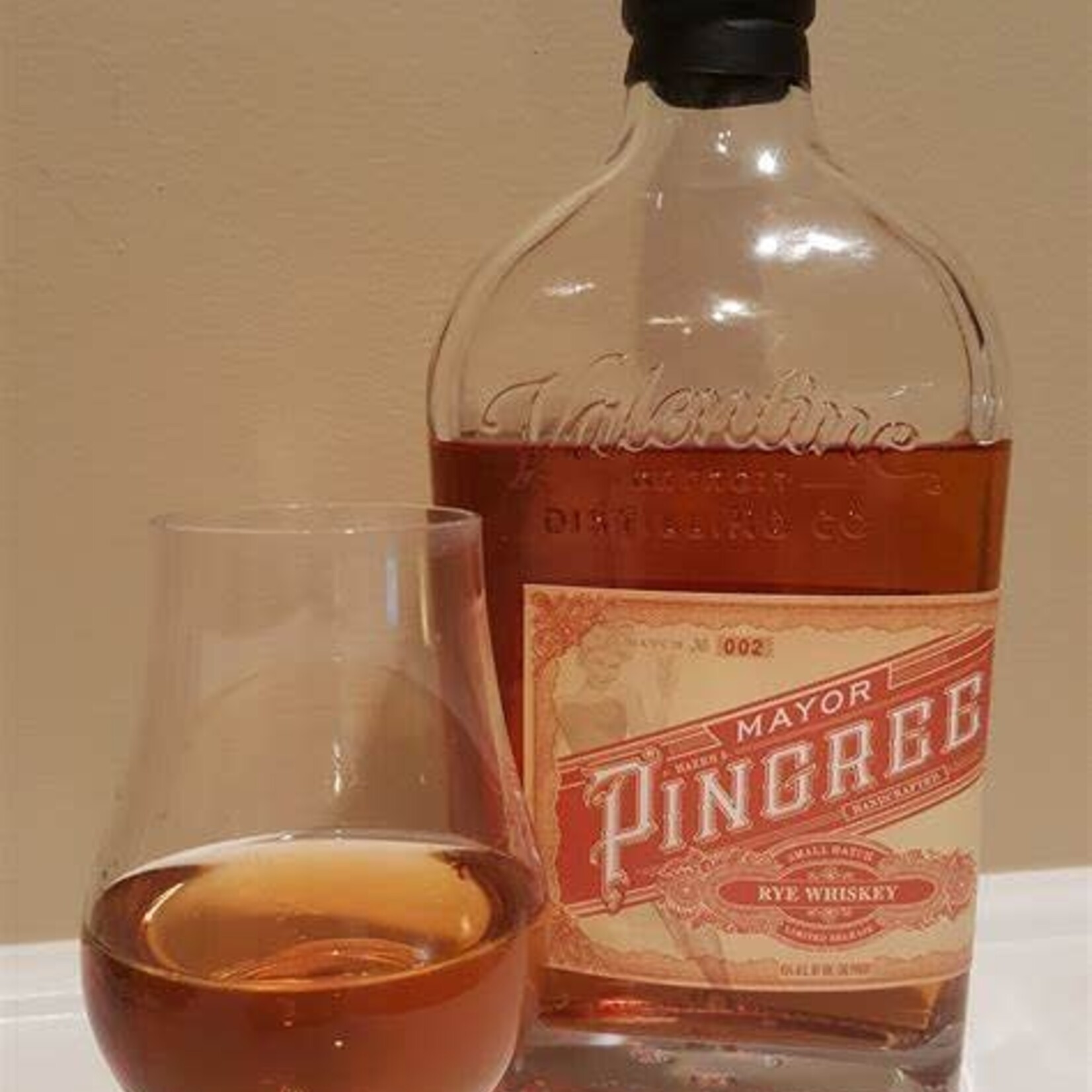 Valentine Mayor Pingree Rye Whiskey