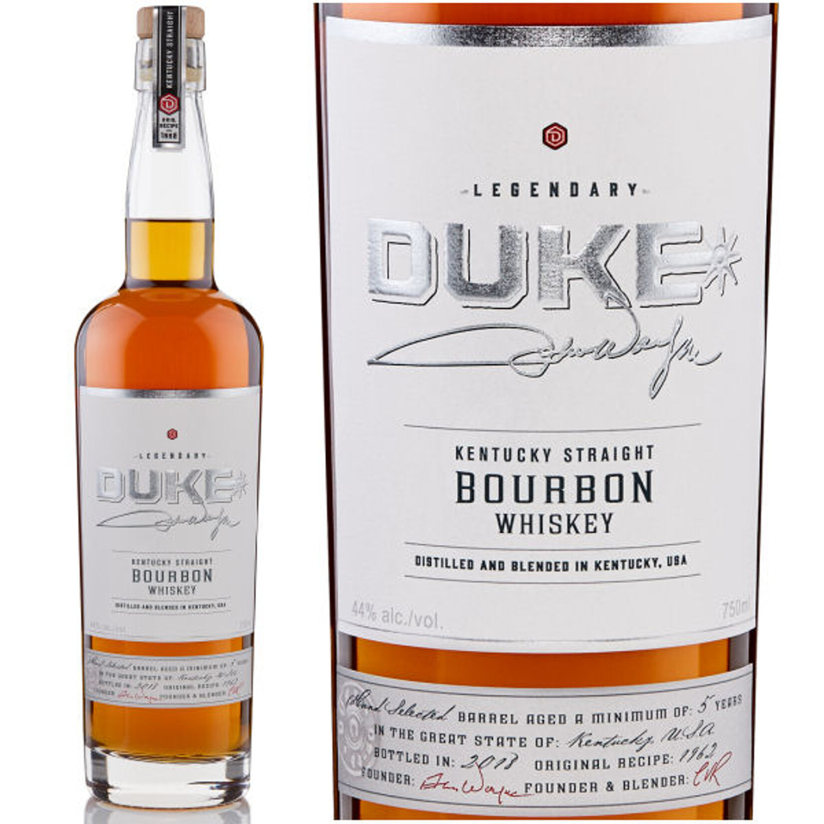 Duke Straight Bourbon Whiskey 750ml