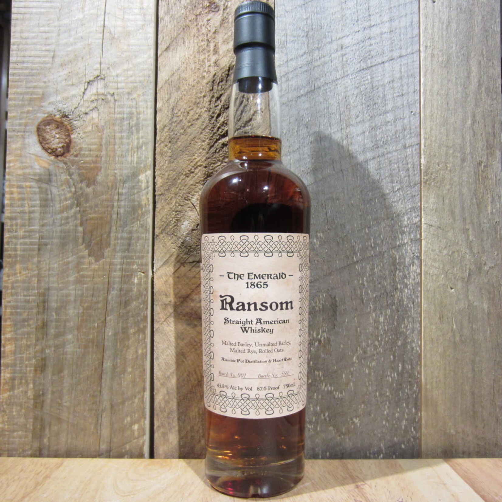 Ransom Emerald Whiskey 750ml