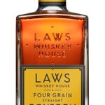 Laws Whiskey House, Four Grain Straight Bourbon Whiskey 750ML
