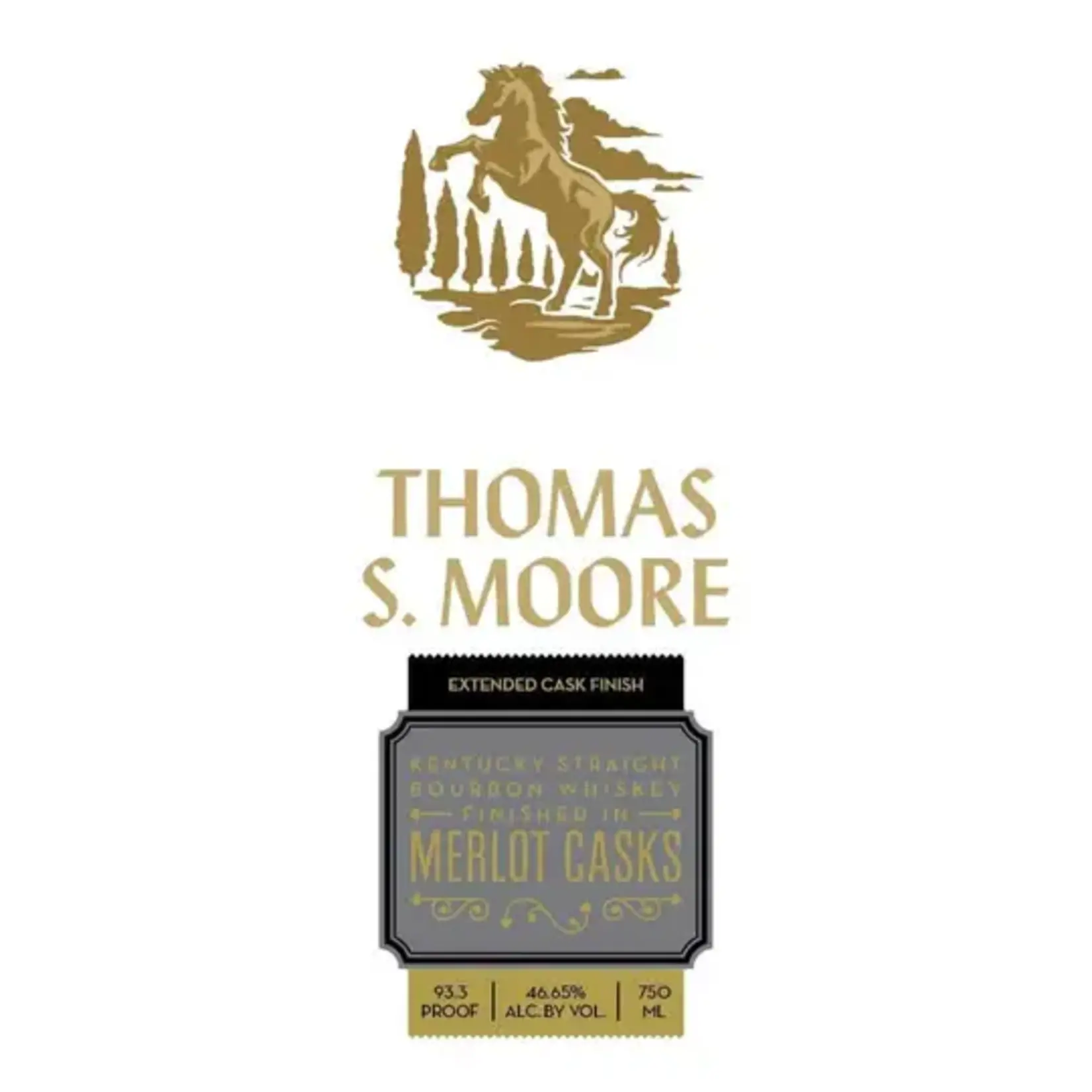 Thomas S. Moore Bourbon Merlot Casks 750mL