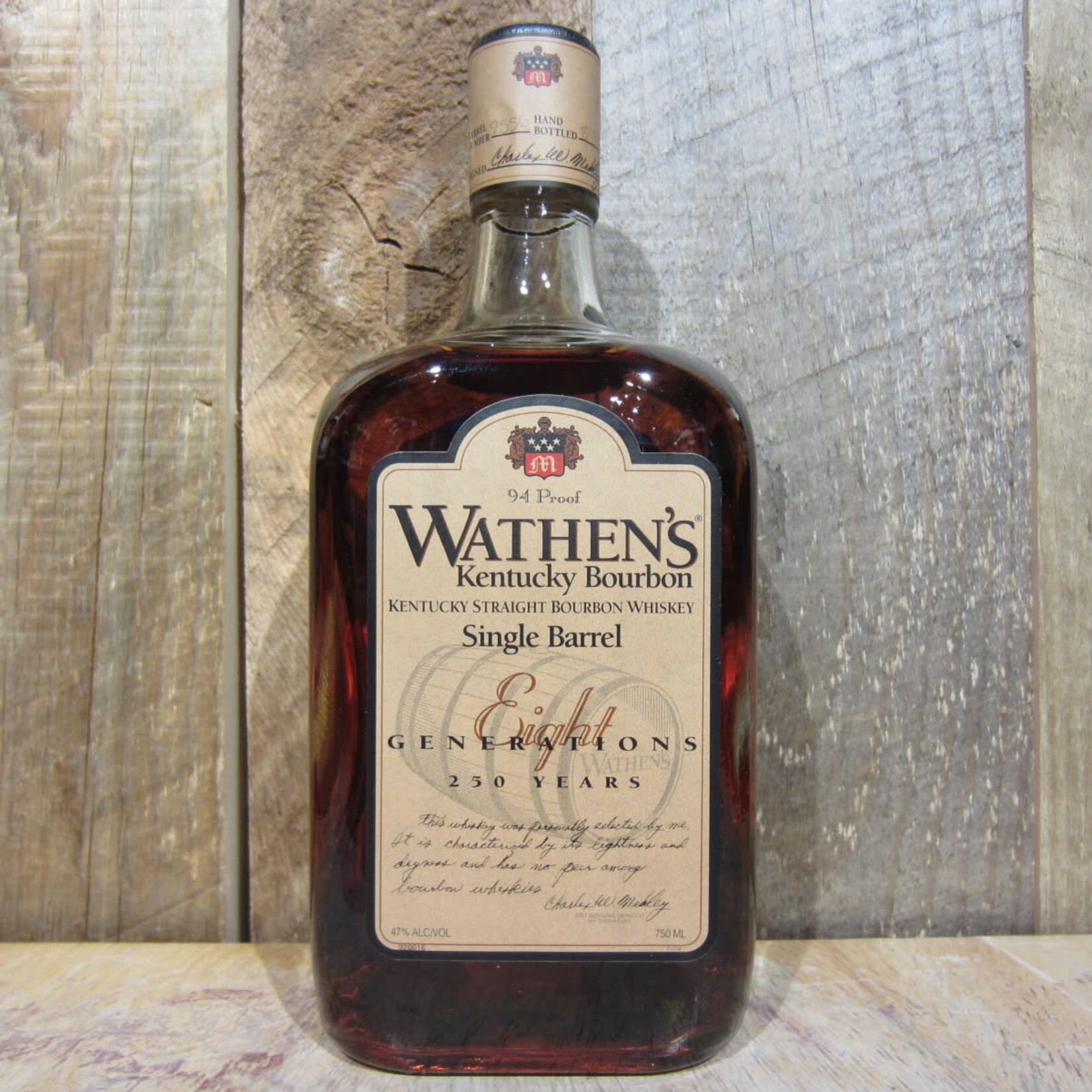 Wathen's Single Barrel 750ml