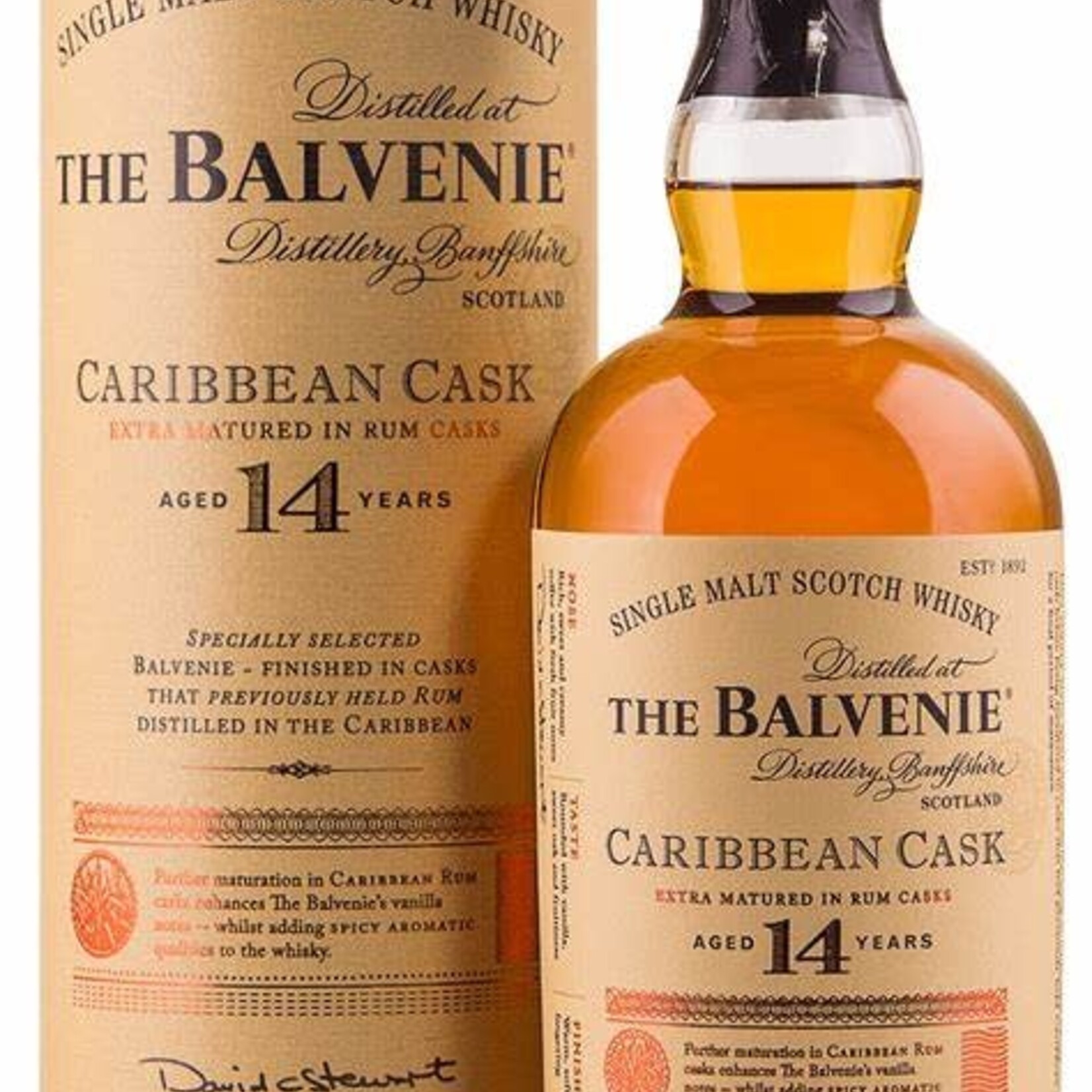 The Balvenie Caribbean Cask 14 Year 750ml