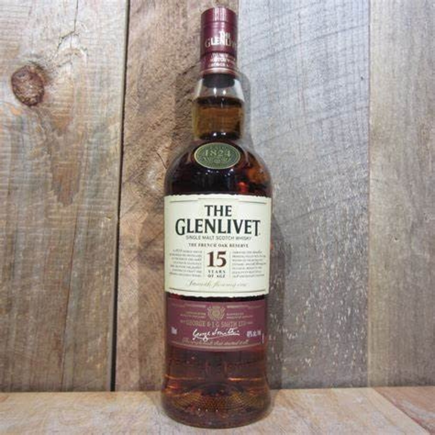 Glenlivet 15 Year 750ml