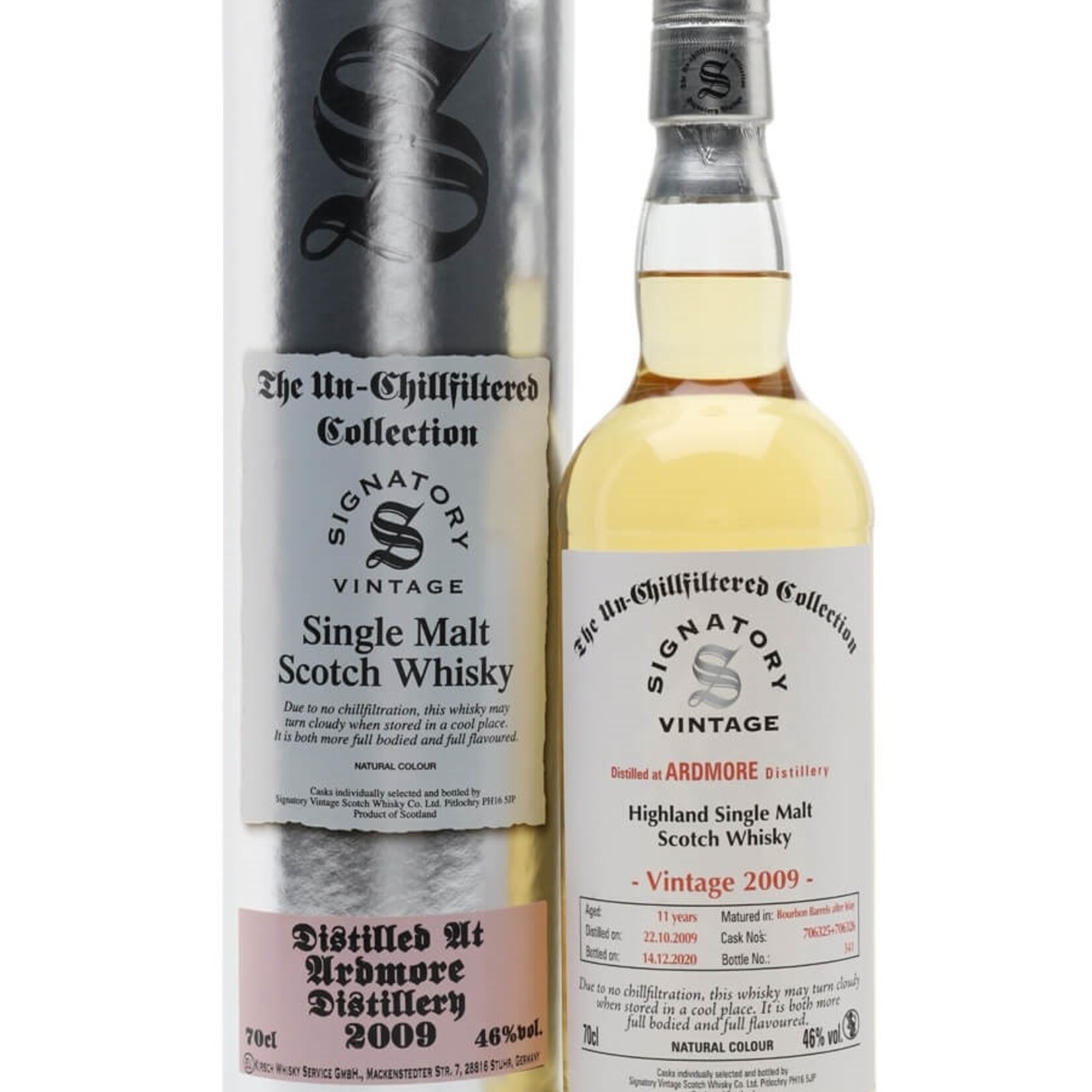 Signatory Cask Strength Ardmore 11yr 750mL