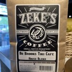 Zeke's Bo Brooks Tiki Cafe Blend 1lb Whole Bean