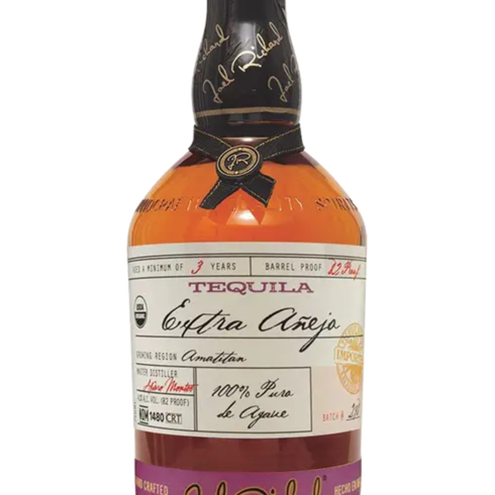 Joel Richard Tequila Extra Anejo 750ml