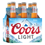 Coors Light 6pk Bottle